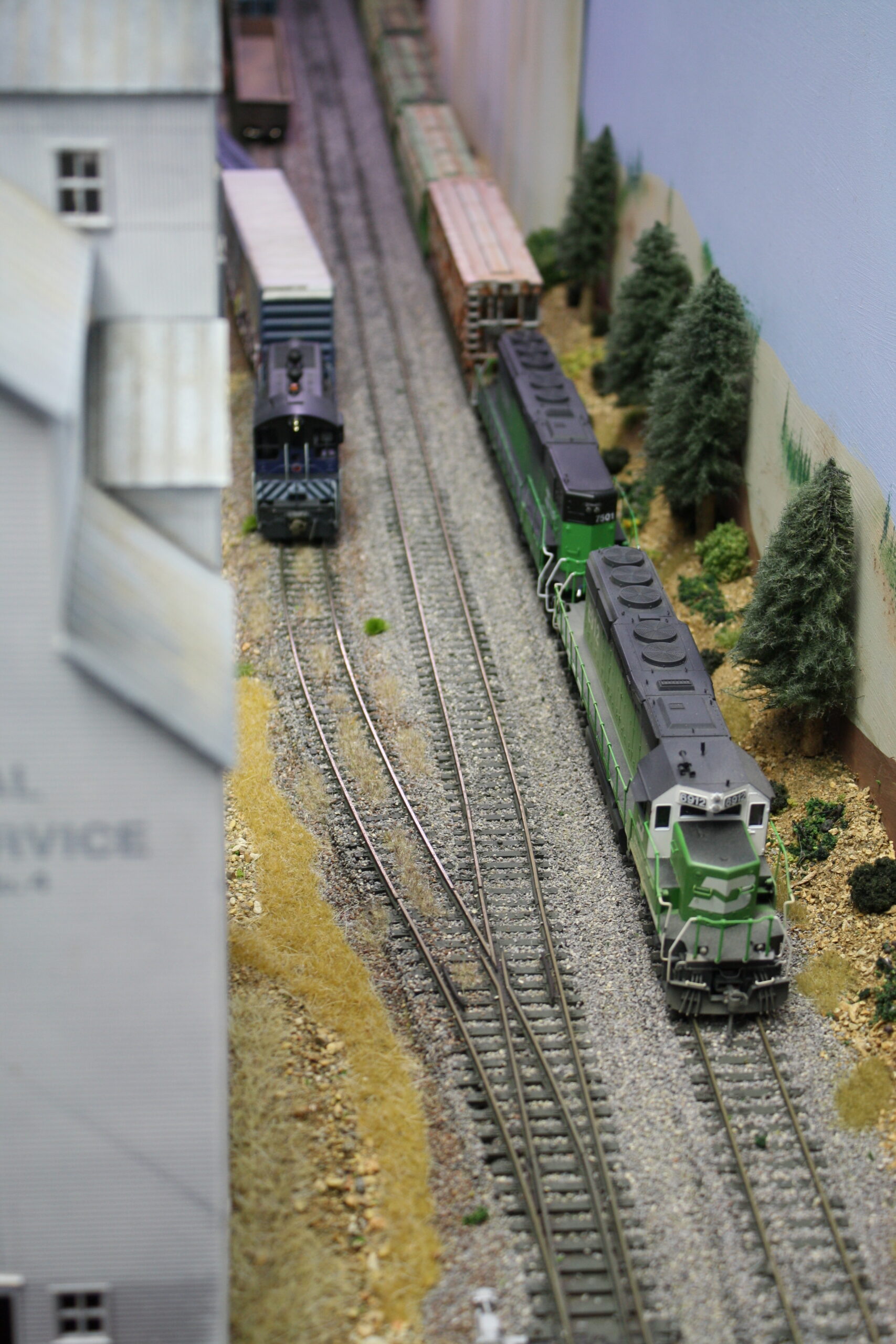 One of the many BN freights on my layout. Gordon Fletcher|Photo Gallery