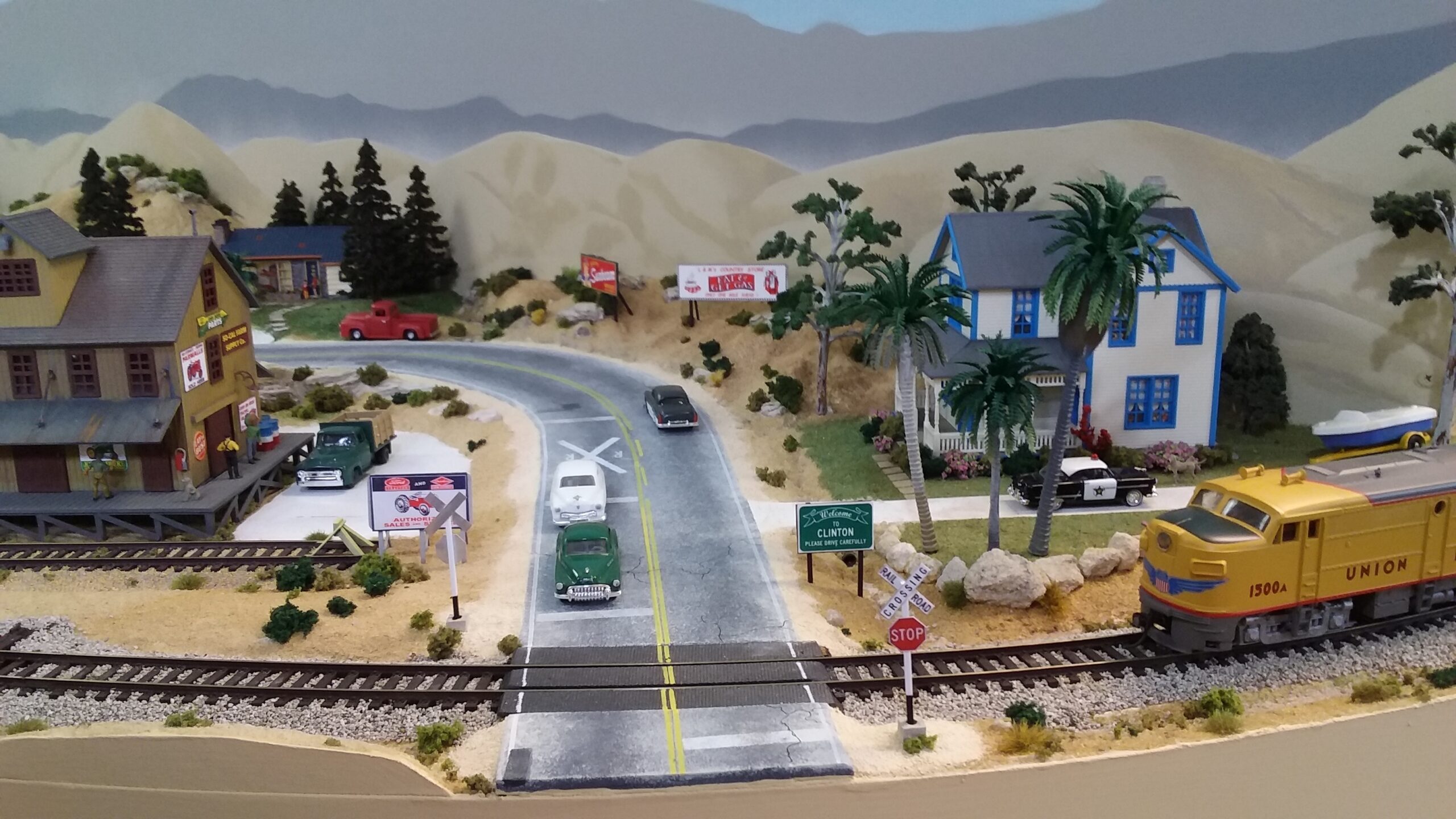 Main Street E, Clinton|Santa Fe Railway, Los Angeles Division