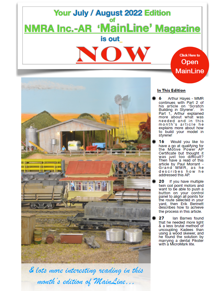 National Model Railroad Association | Mainline July / August Edition Out Now