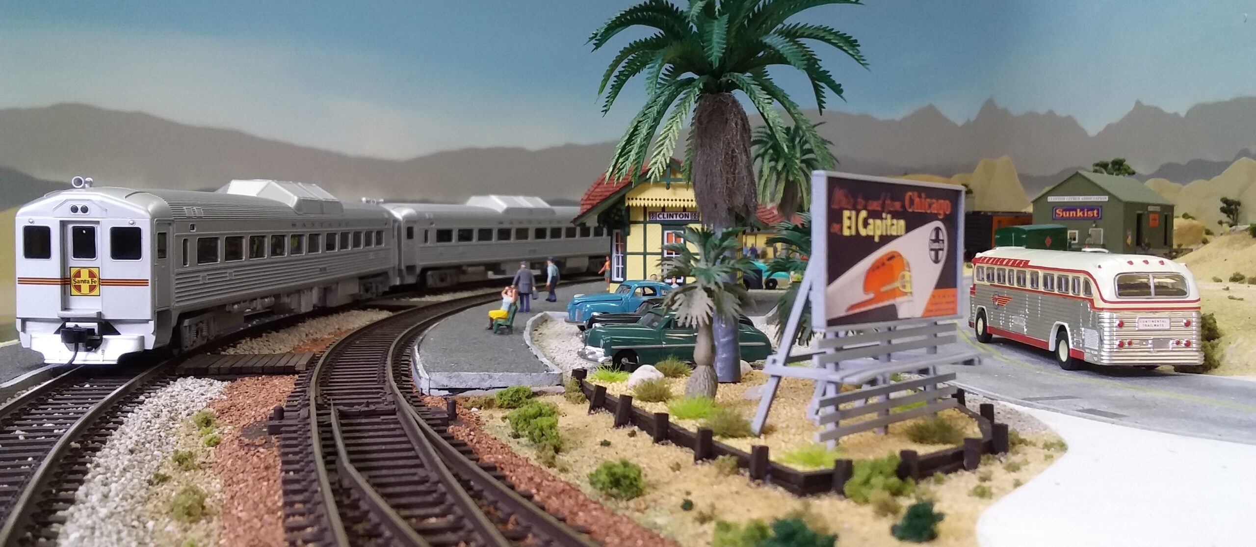 RDCs at Clinton|Santa Fe Railway, Los Angeles Division