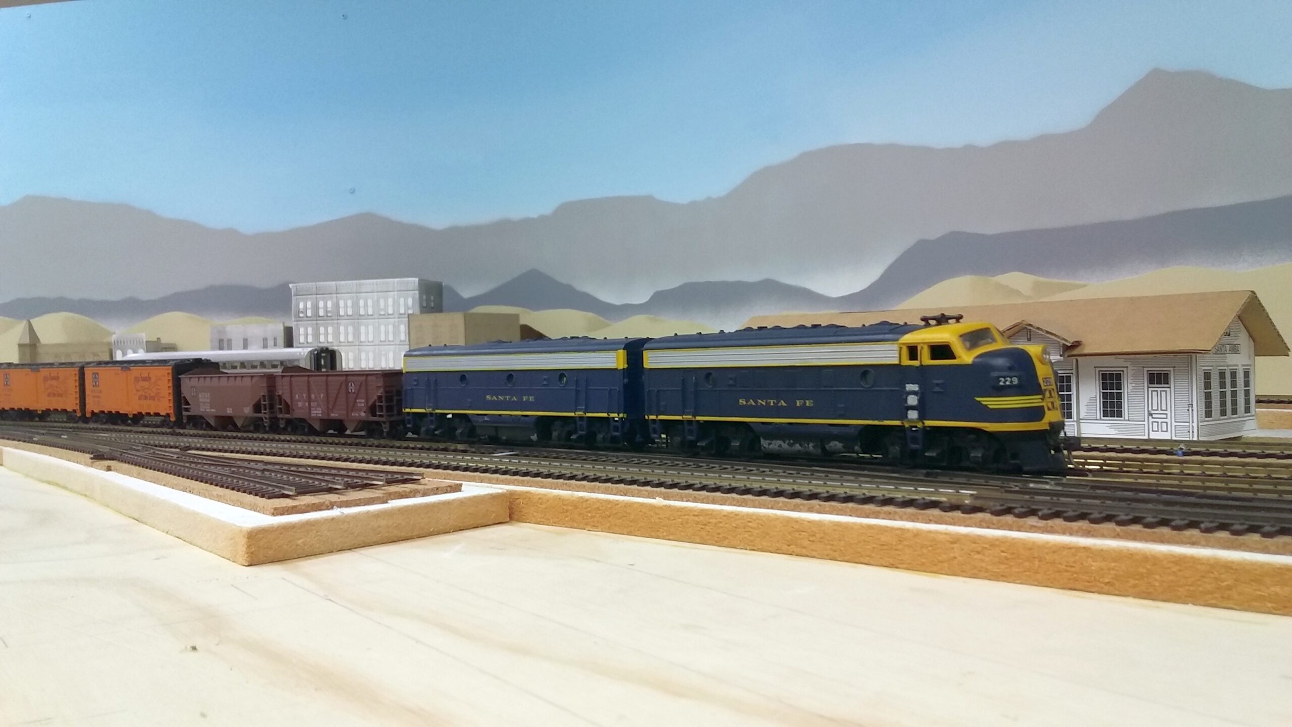 Santa Amba|Santa Fe Railway, Los Angeles Division