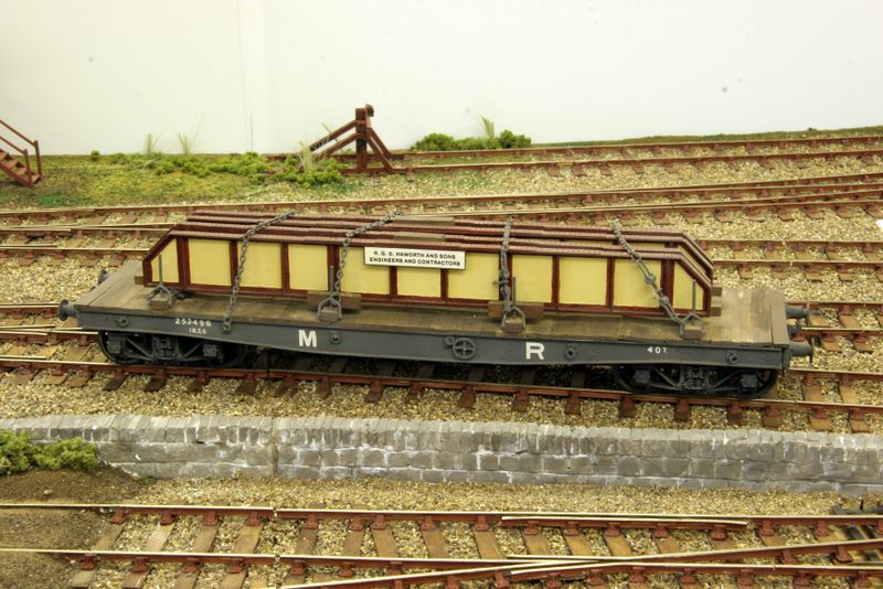 Scratch Built Flat Car|Beaumouth by David Howarth (O Scale)