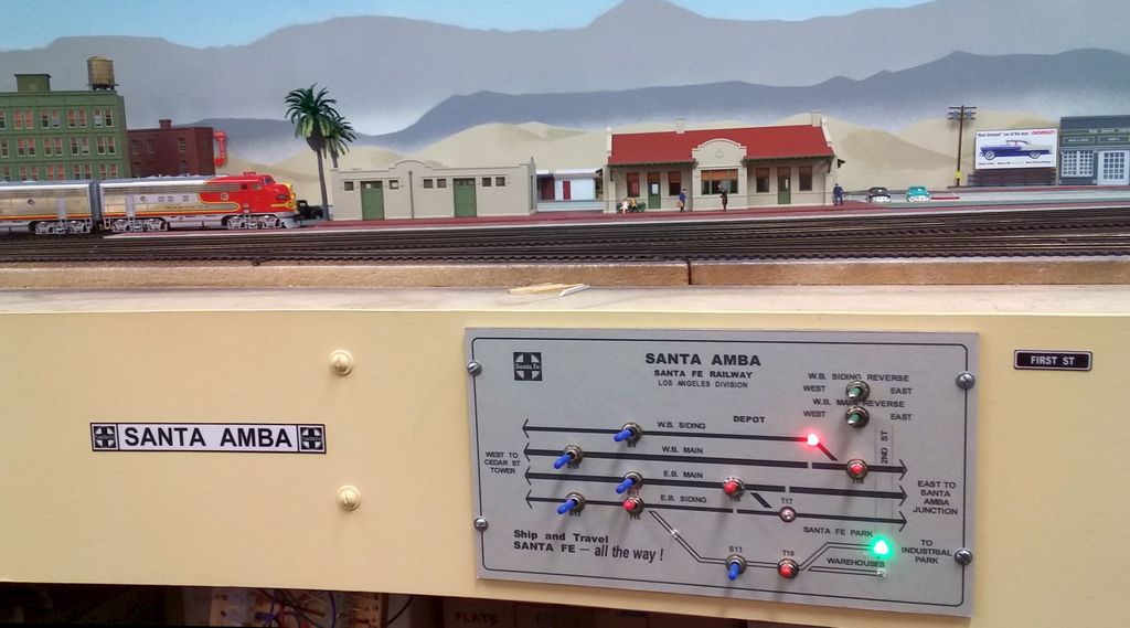 santa_amba_control_panel|Santa Fe Railway, Los Angeles Division